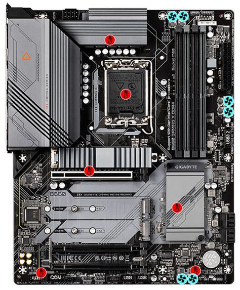 B660 GAMING X DDR4 (rev. 1.0) .